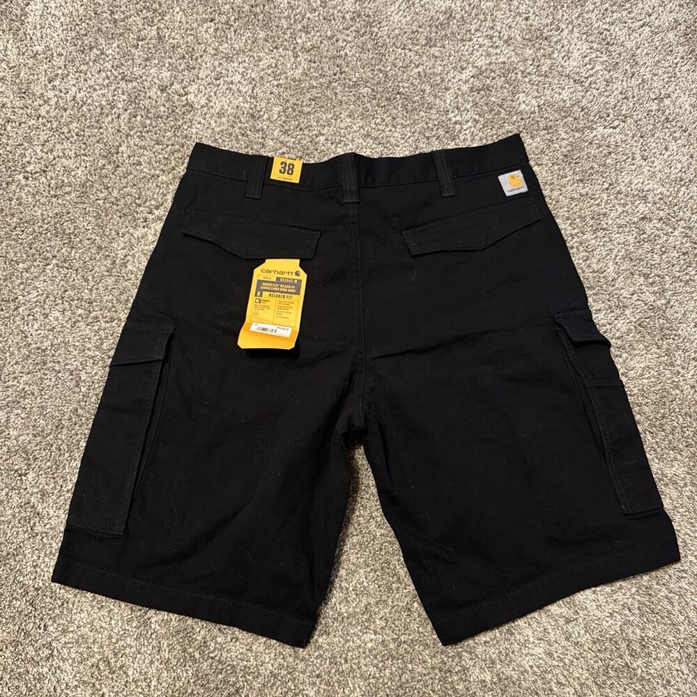 Carhartt Mens 38 Rugged Flex Relaxed Fit Canvas Cargo Work Short BS3542-M